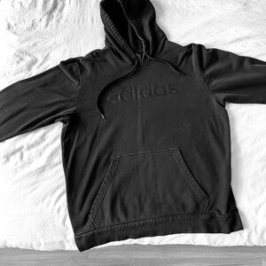 Adidas Black Pullover Hoodie